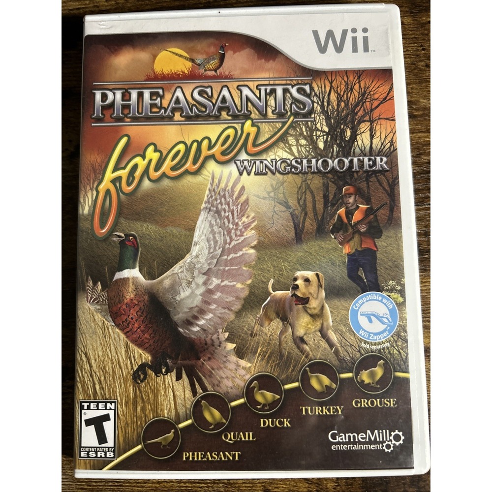 Pheasants Forever: Wingshooter (Nintendo Wii) 🔥Fast Shipping🔥Game & Manual ~